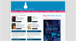 Desktop Screenshot of memoriavisual.com.br
